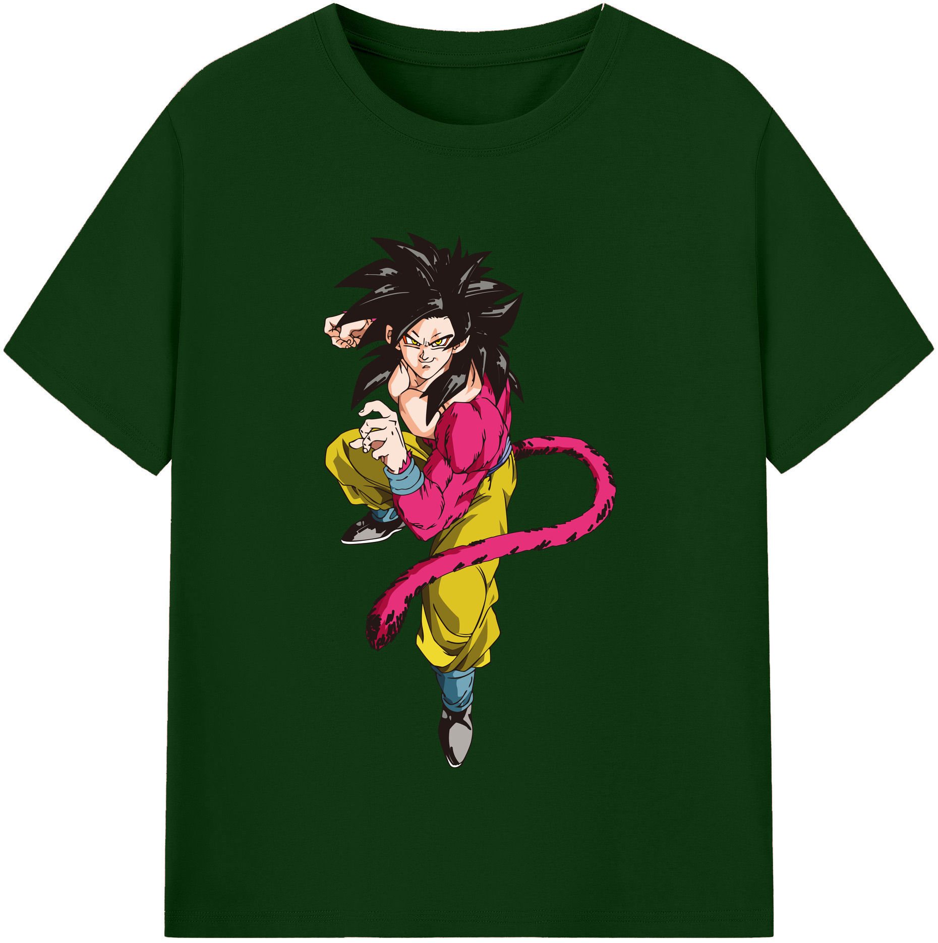 （画像用） ドラゴンボール 孫悟空（そん ごくう）Son Goku カカロット DRAGON BALL Kakarotto 綿100％半袖Tシャツ（フロントプリント）
